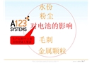 鋰離子蓄電池生產(chǎn)企業(yè)對水份粉塵的控制