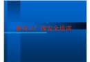 新員工廠級安全培訓(xùn)